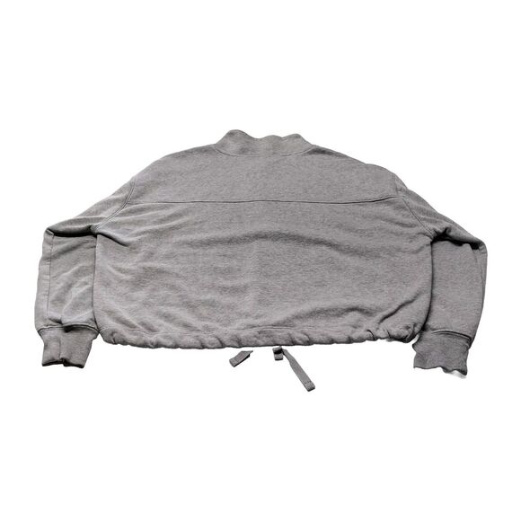 Old Navy Womens Size Small Activewear Pullover Sweatshirt Jumper Soft Gray GUC - Picture 3 of 11